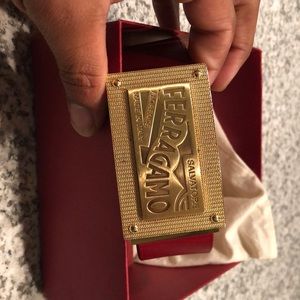 Salvatore Ferragamo - Red Belt